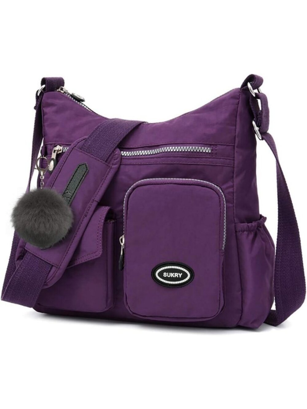 Waterproof Nylon Crossbody Bag for Women | Anti-Theft RFID Pocket Travel Purse